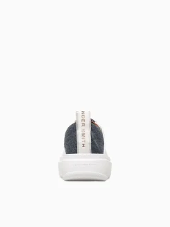 New ALEXANDER SMITH wembley woman white avio leather White Multi