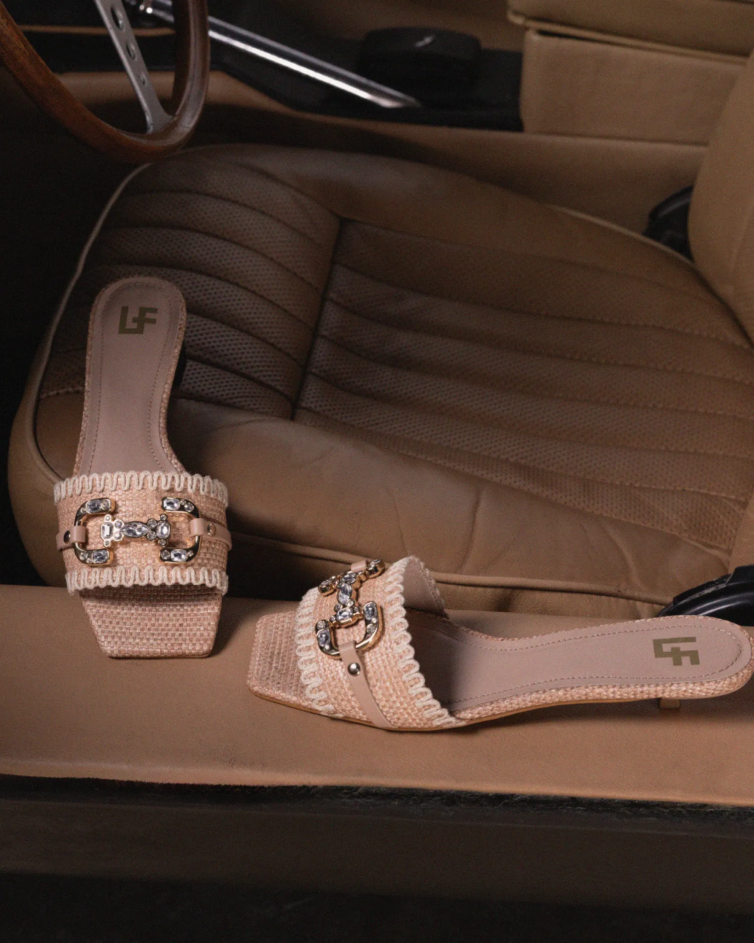 Hot LF wenn palha antique rafia Beige