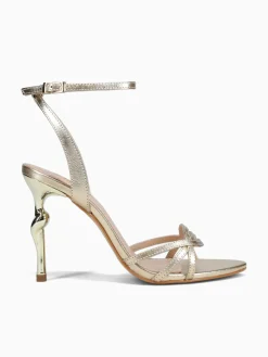 Sale Anni Sitka wild nappa metal Champagne