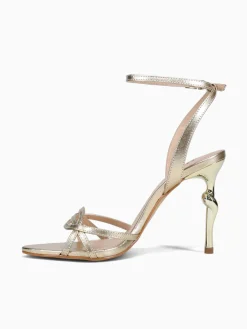 Sale Anni Sitka wild nappa metal Champagne