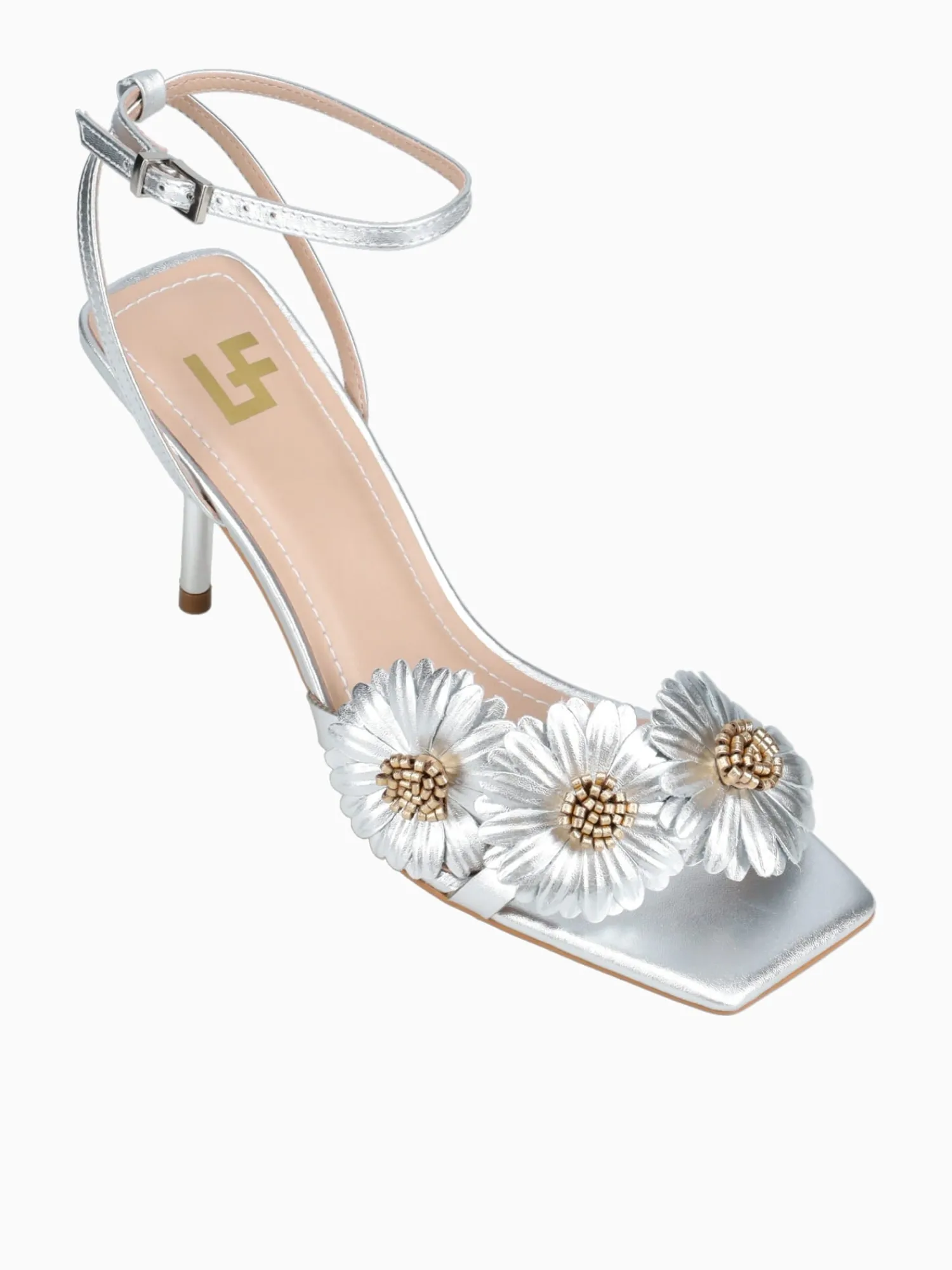 Outlet LF wilda prata ouro napa metal Silver