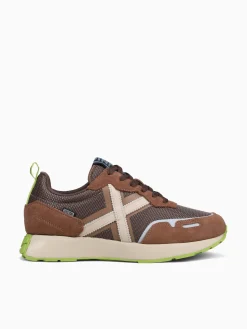 Clearance MUNICH xemine 67 mesh suede Brown