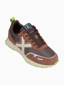 Clearance MUNICH xemine 67 mesh suede Brown