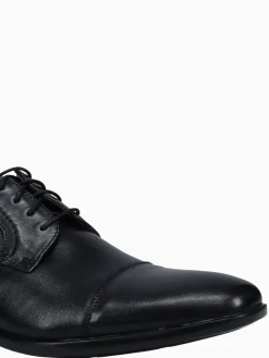 Sale Florsheim zaffiro cap toe oxford leather Black