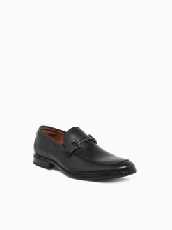 Outlet Florsheim zaffiro moc toe bit leather Black
